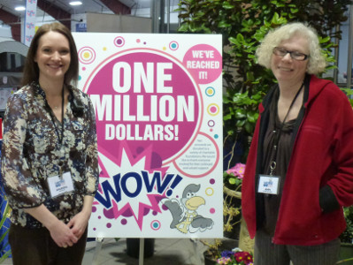 Amanda Henschell, Show Manager MTD Promotions and Anne Amanda Henschell, Show Manager MTD Promotions